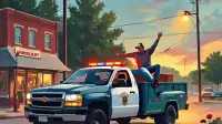 Tylersource: Man Escapes Patrol Truck Window in TX