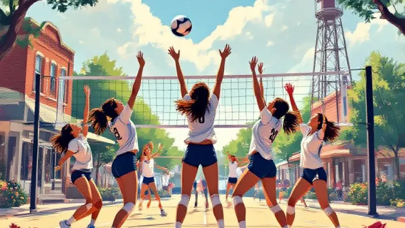 TylerSource: Tyler TX Volleyball Wins District!